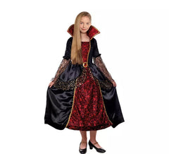 Déguisement de comtesse vampire gothique pour fille
