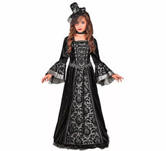 Déguisement de Comtesse Vampire Sombre pour fille