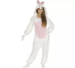 Costume de lapin blanc pour adulte