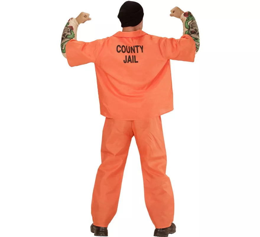 Translation missing: fr.Disfraz de Convicto Tatuado para hombre