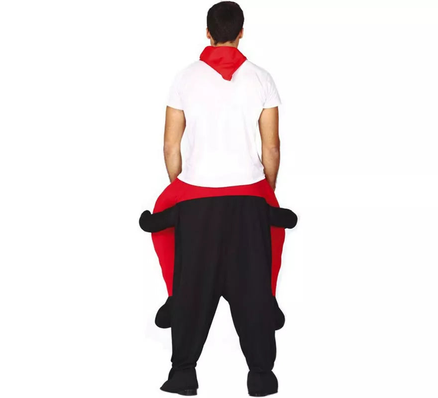 Translation missing: fr.Disfraz de Corredor San Fermín Montando Toro para adultos