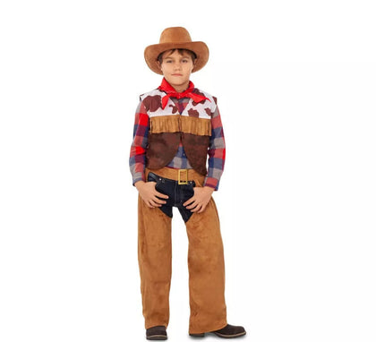 Disfraz de Cowboy con Flecos para niño
