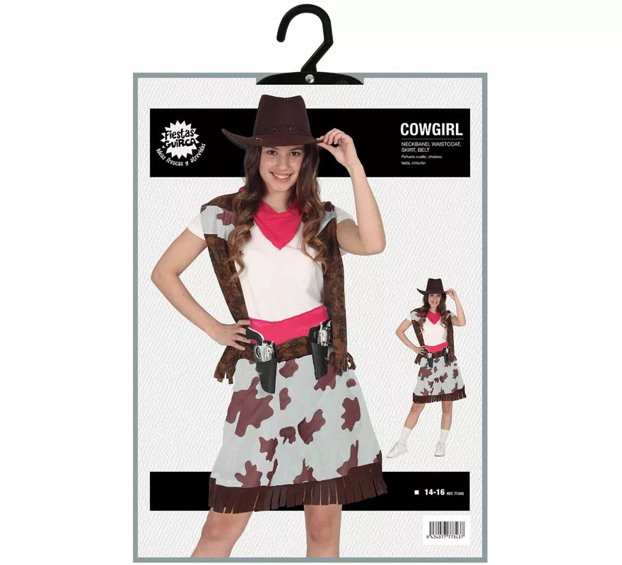 Translation missing: fr.Disfraz de Cowgirl para adolescente