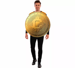 Déguisement de crypto-monnaie adulte