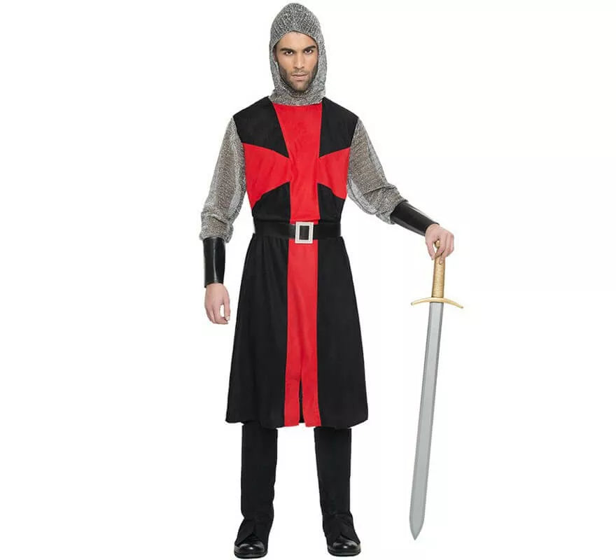 Translation missing: fr.Disfraz de Cruzado Medieval para hombre