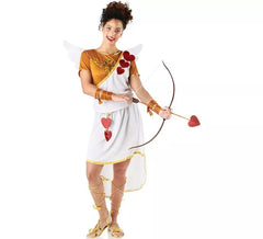 Déguisement Cupidon symbole doré femme