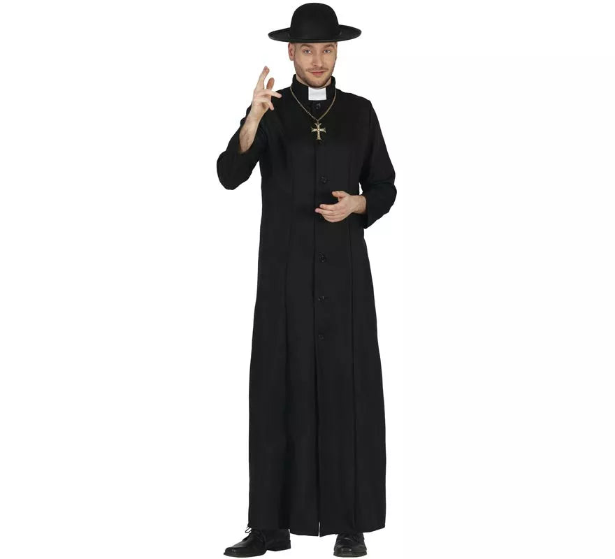Translation missing: fr.Disfraz de Cura Párroco para hombre