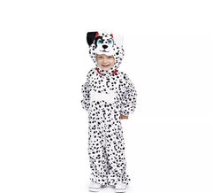 Costume de Dalmatien classique avec capuche pour bébé et tout-petit