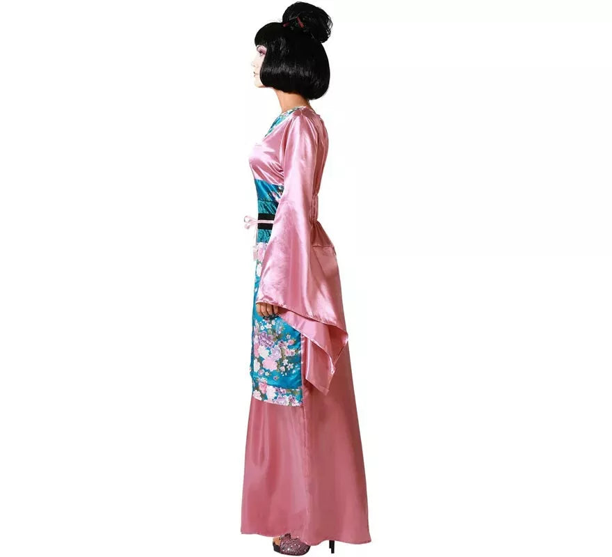 Translation missing: es.Disfraz de Dama China Kimono Rosa para mujer