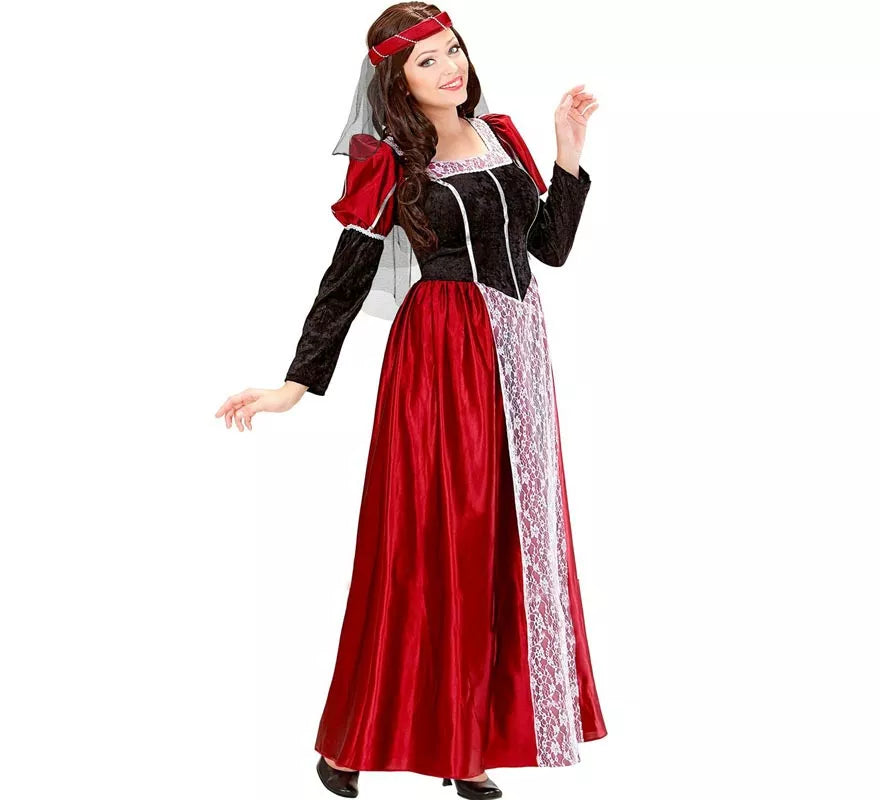 Translation missing: fr.Disfraz de Dama Medieval Castellana para mujer