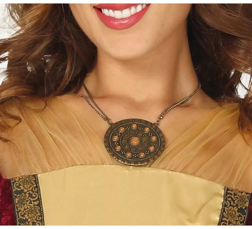 Translation missing: es.Disfraz de Dama Medieval Granate para mujer
