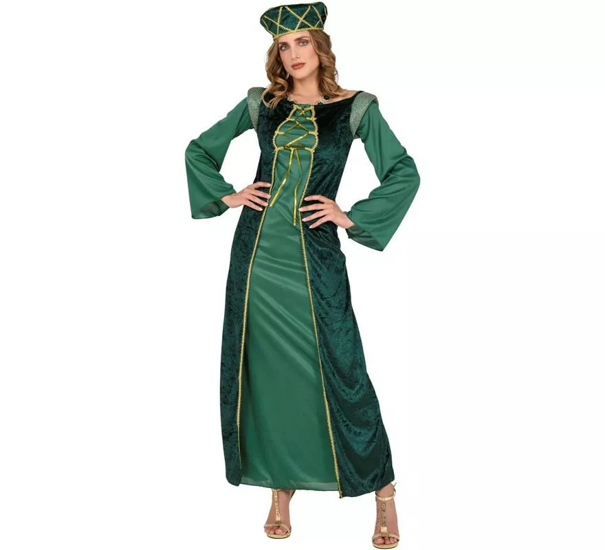 Disfraz de Dama Medieval Lady Eleonora para mujer