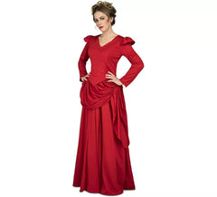 Déguisement de Dame Rouge de l´Ouest pour femme