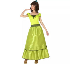 Déguisement Dame du Sud jaune femme