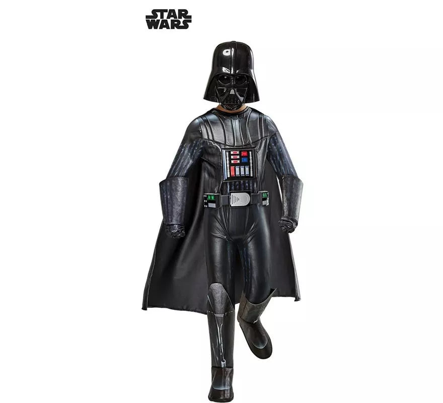 Translation missing: fr.Disfraz de Darth Vader Premium negro para niño