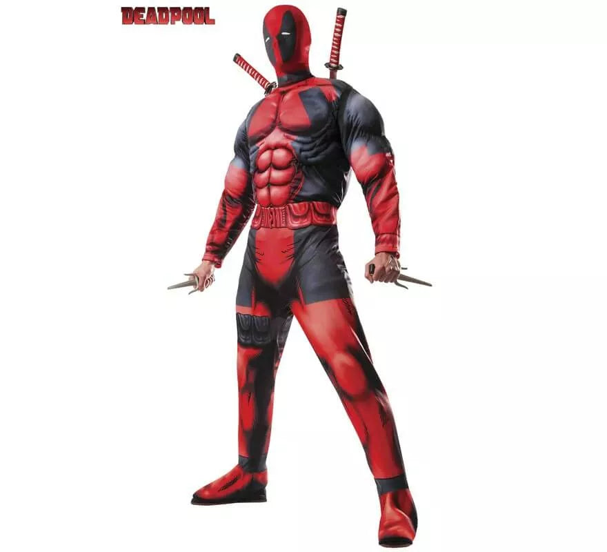Translation missing: fr.Disfraz de Deadpool Deluxe para hombre