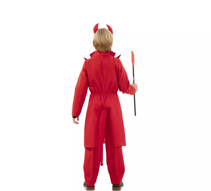Translation missing: fr.Disfraz de Demonio Elegante con chaqueta para niño