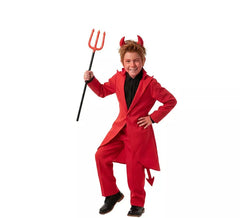 Déguisement de démon élégant avec veste pour garçon