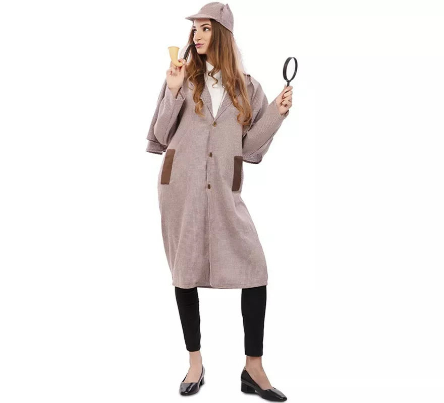 Translation missing: fr.Disfraz de Detective de los años 30 con gorro para hombre