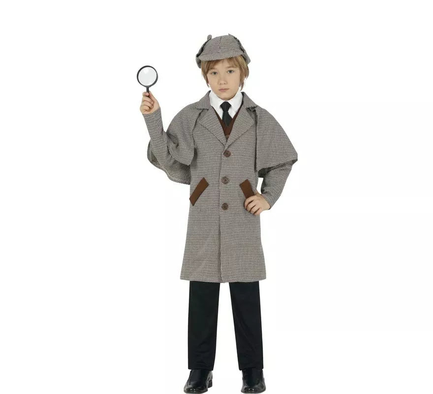Translation missing: fr.Disfraz de Detective Inglés para niños