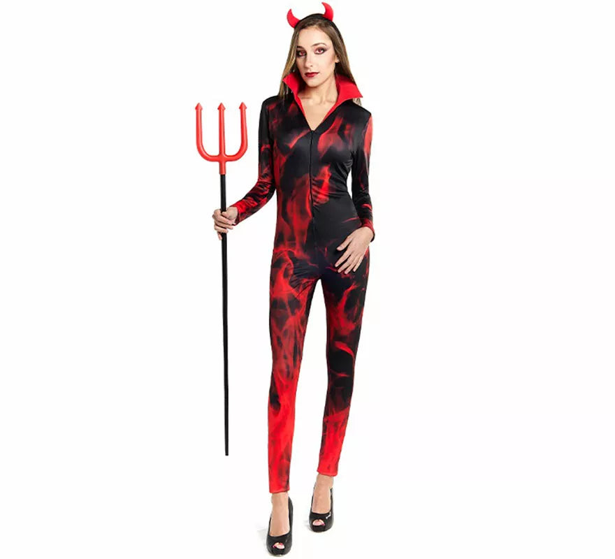 Translation missing: fr.Disfraz de Diablesa con Cuernos para mujer