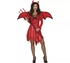 Costume de diable rouge pour femme