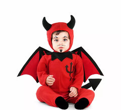 Costume de diable avec ailes pour bébé