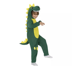 Costume de dinosaure vert pour enfants