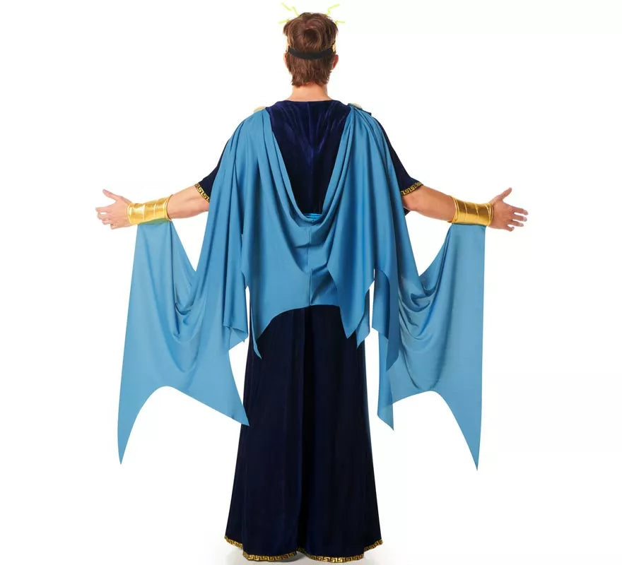 Translation missing: fr.Disfraz de Dios Griego Hades con Capa para hombre