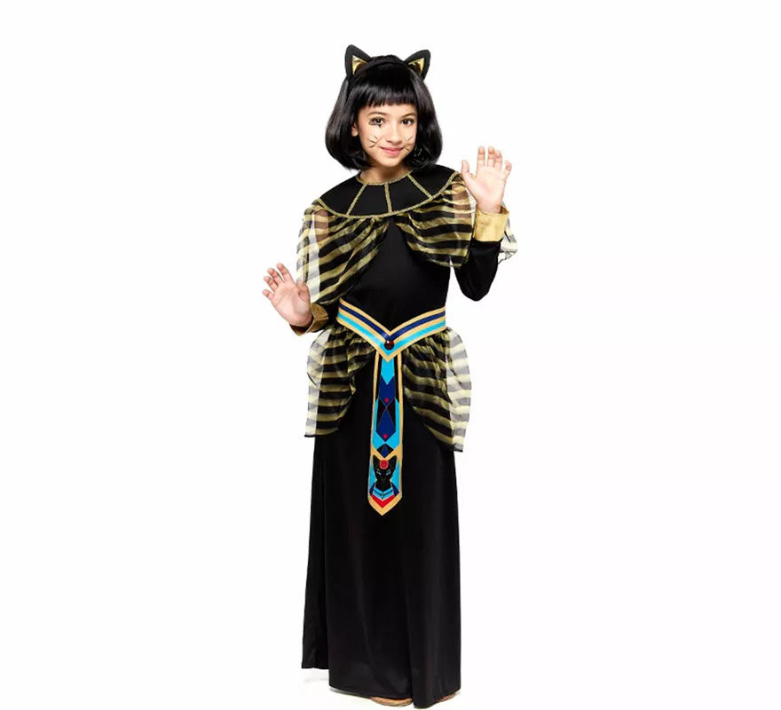 Translation missing: fr.Disfraz de Diosa Bastet Egipcia para niña