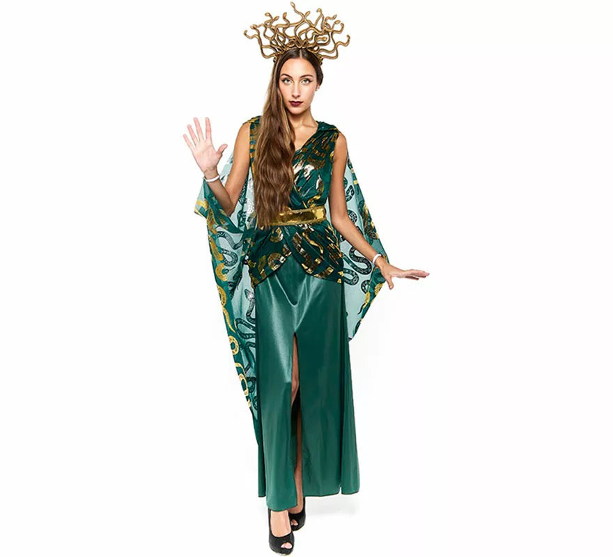 Translation missing: fr.Disfraz de Diosa Griega Medusa para mujer