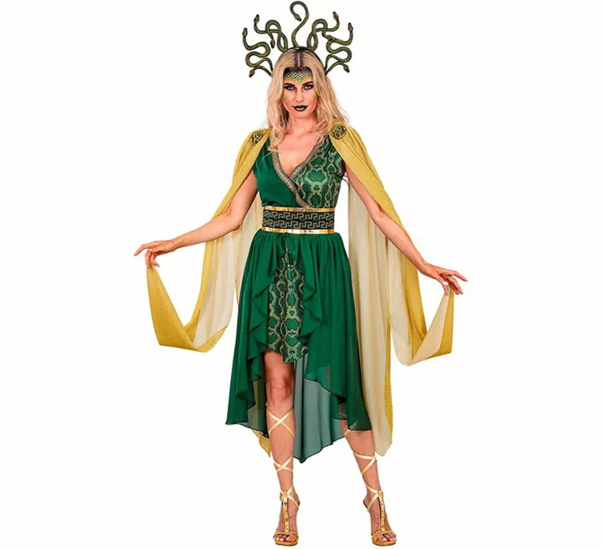 Translation missing: fr.Disfraz de Diosa Griega Medusa para mujer