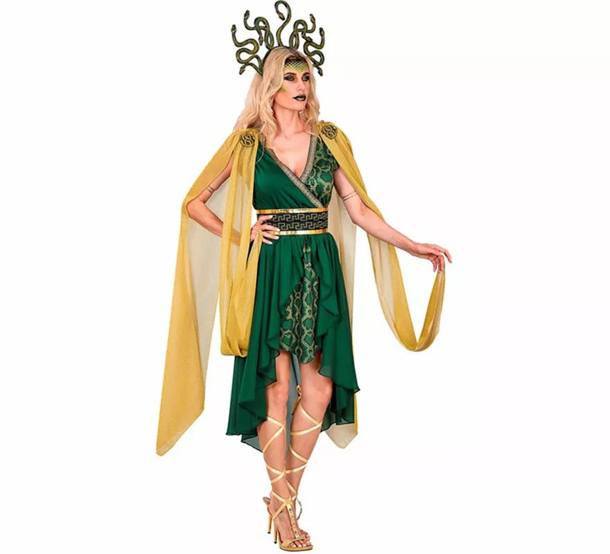 Translation missing: fr.Disfraz de Diosa Griega Medusa para mujer