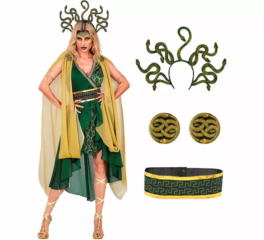 Translation missing: fr.Disfraz de Diosa Griega Medusa para mujer