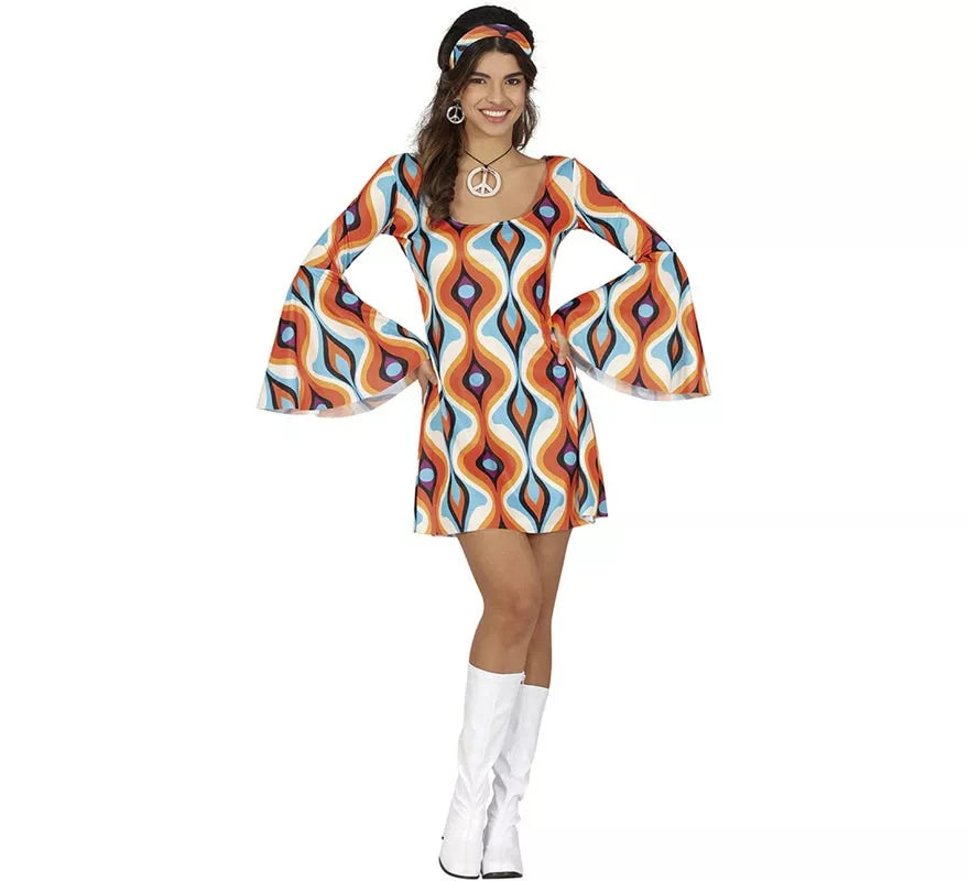 Translation missing: fr.Disfraz de Disco Años 70 vestido para mujer