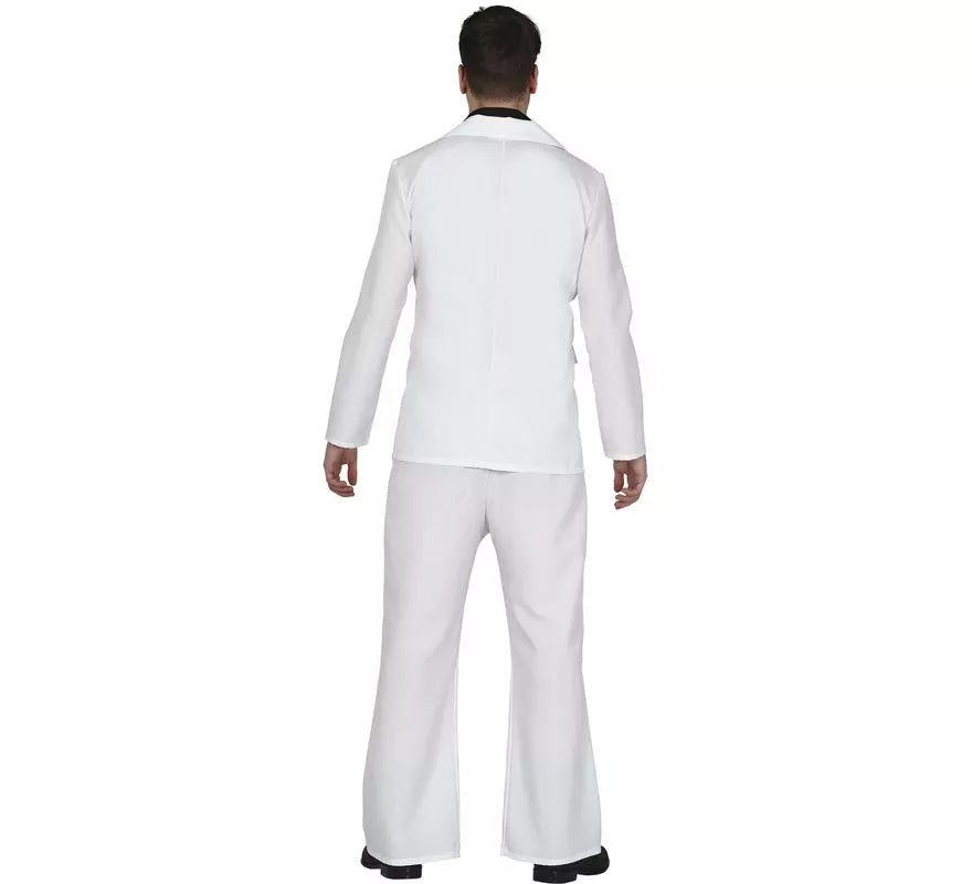 Translation missing: fr.Disfraz de Disco Blanco y Negro para Hombre