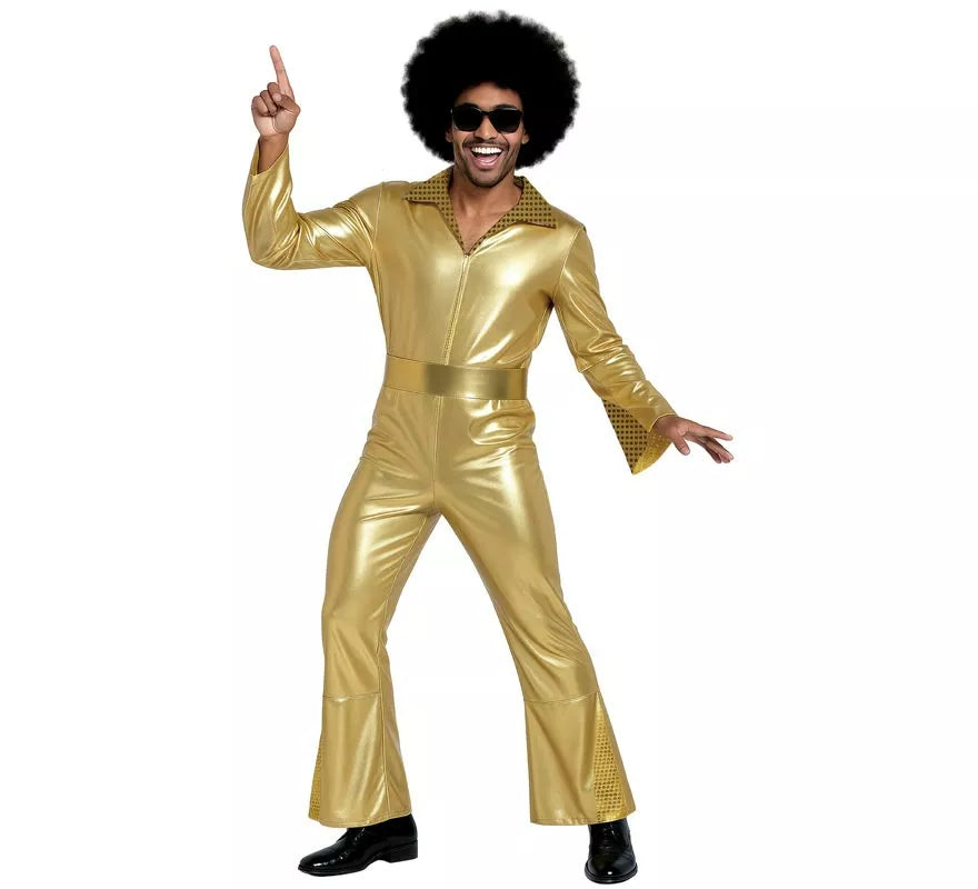 Translation missing: fr.Disfraz de Disco dorado para hombre