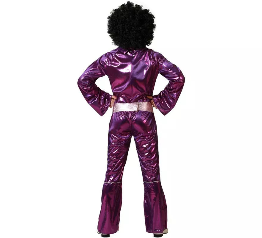 Translation missing: fr.Disfraz de Disco Fucsia para hombre