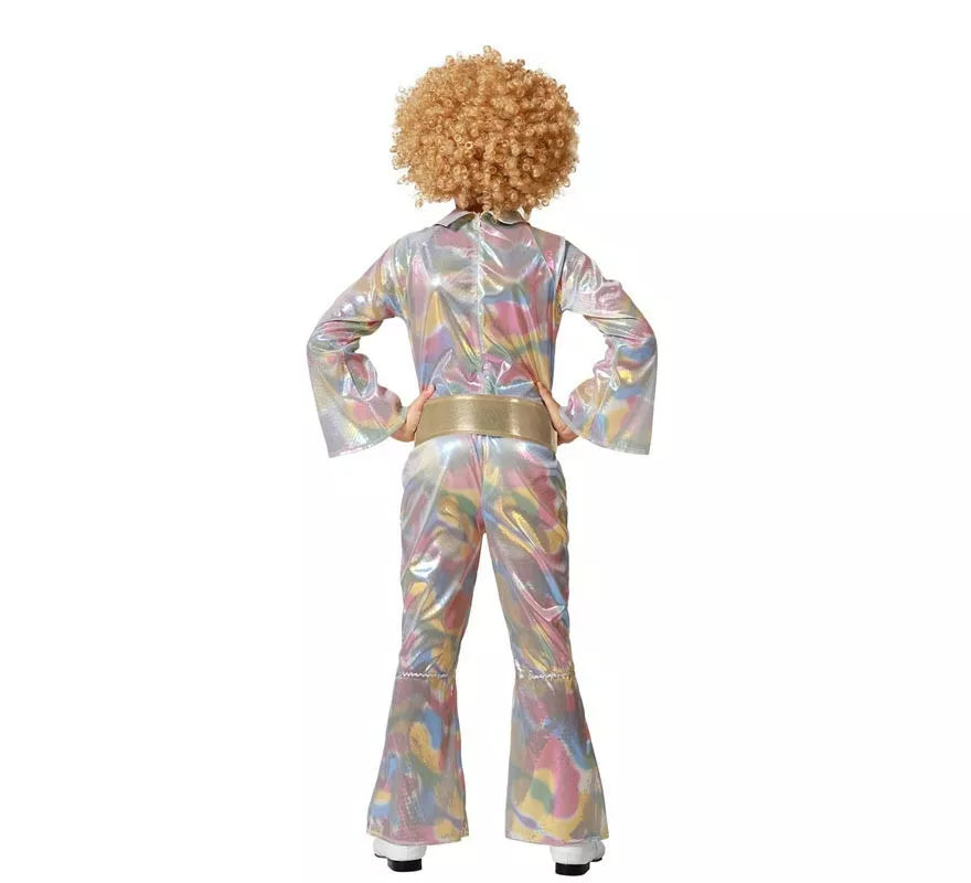 Translation missing: fr.Disfraz de Disco multicolor para niños