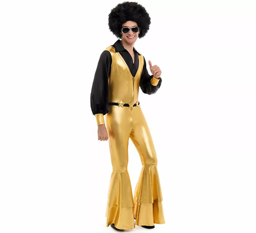 Translation missing: fr.Disfraz de Disco oro para hombre