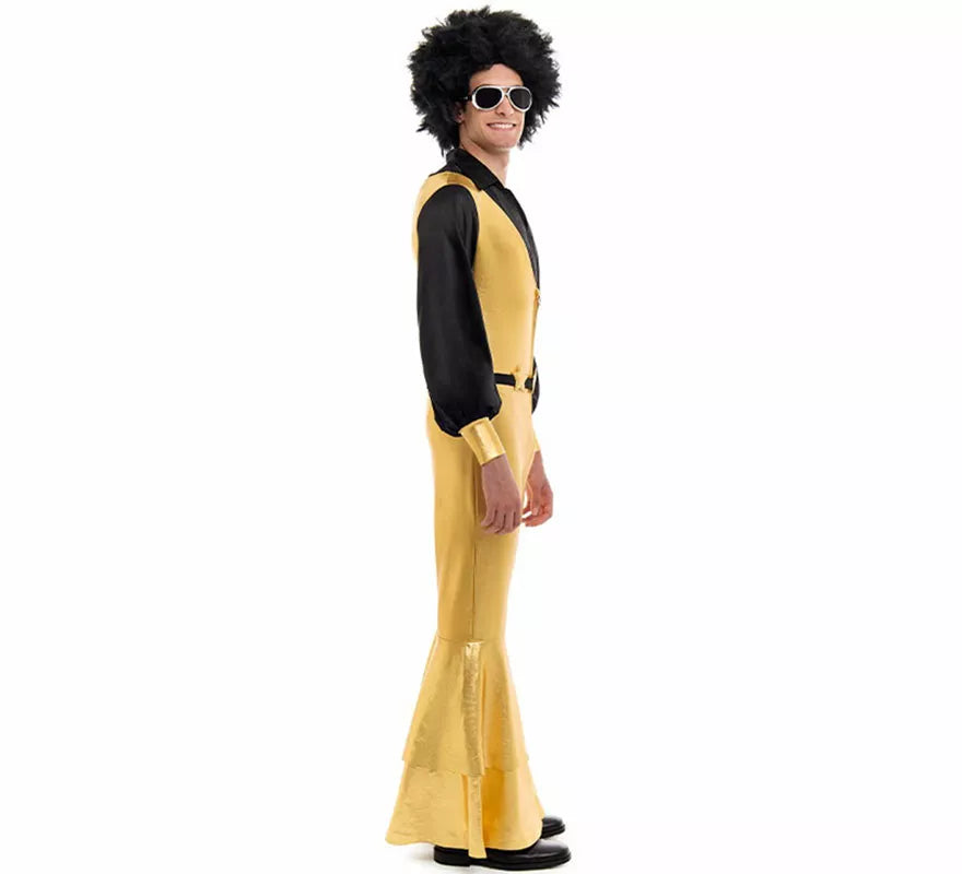 Translation missing: fr.Disfraz de Disco oro para hombre