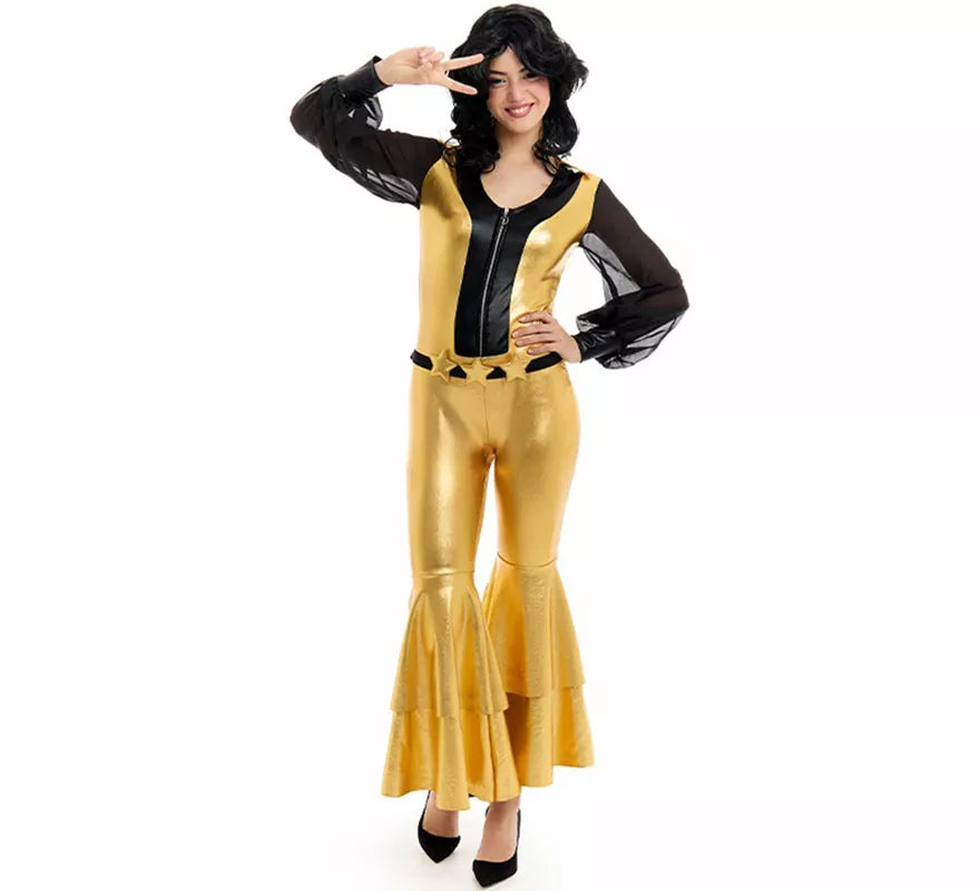Translation missing: fr.Disfraz de Disco oro para mujer
