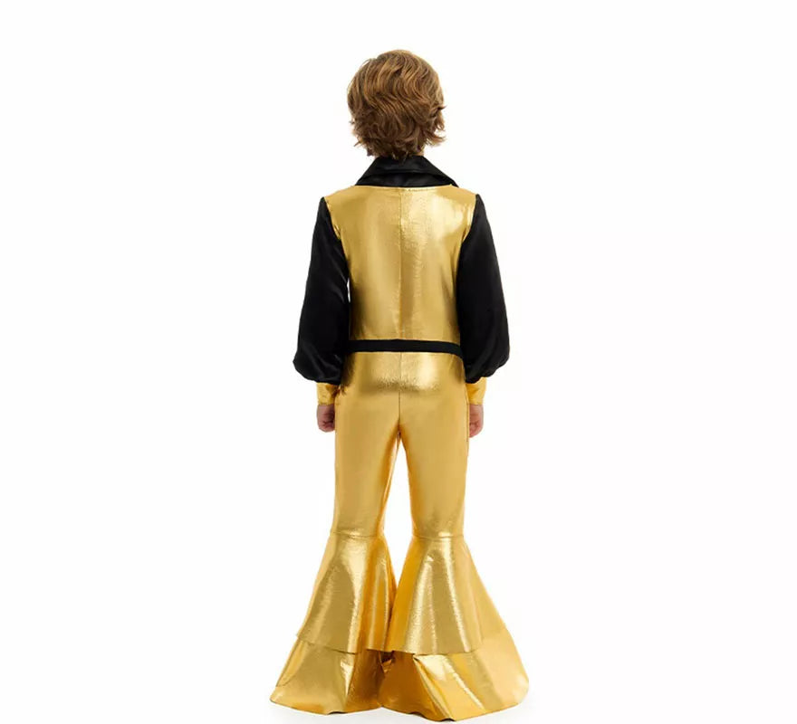 Disfraz de Disco oro para niño