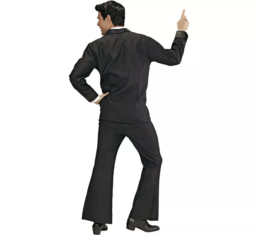 Translation missing: fr.Disfraz de Disco Party negro para hombre