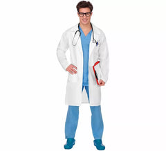 Costume de docteur avec manteau pour homme