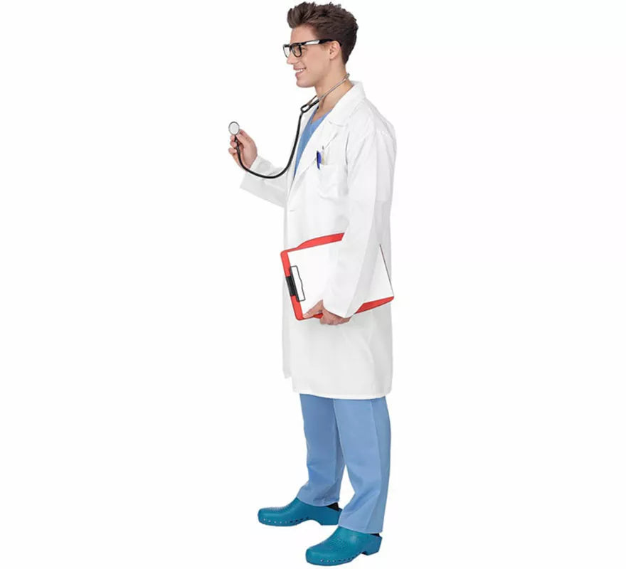 Translation missing: fr.Disfraz de Doctor con Bata para hombre