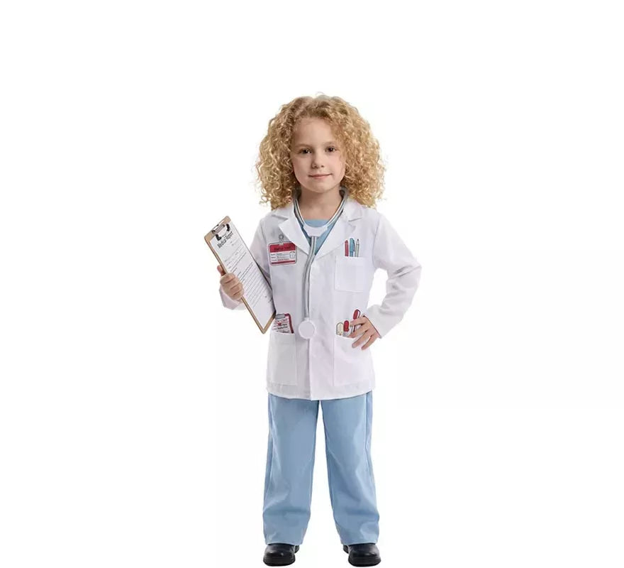 Translation missing: fr.Disfraz de Doctor con identificación para niño