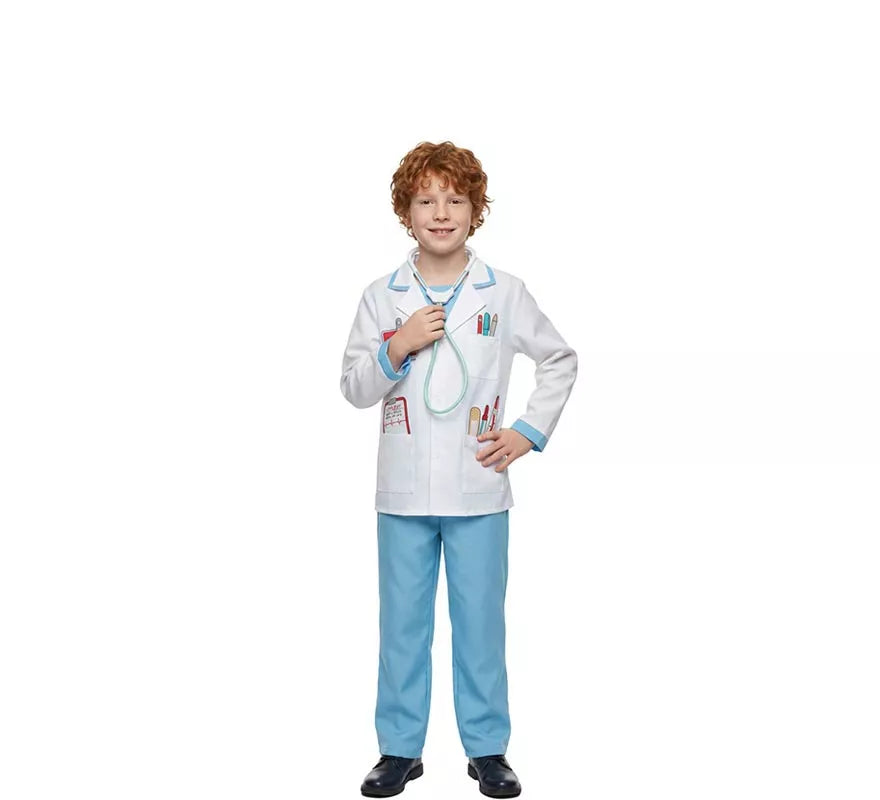 Translation missing: fr.Disfraz de Doctor con identificación para niño