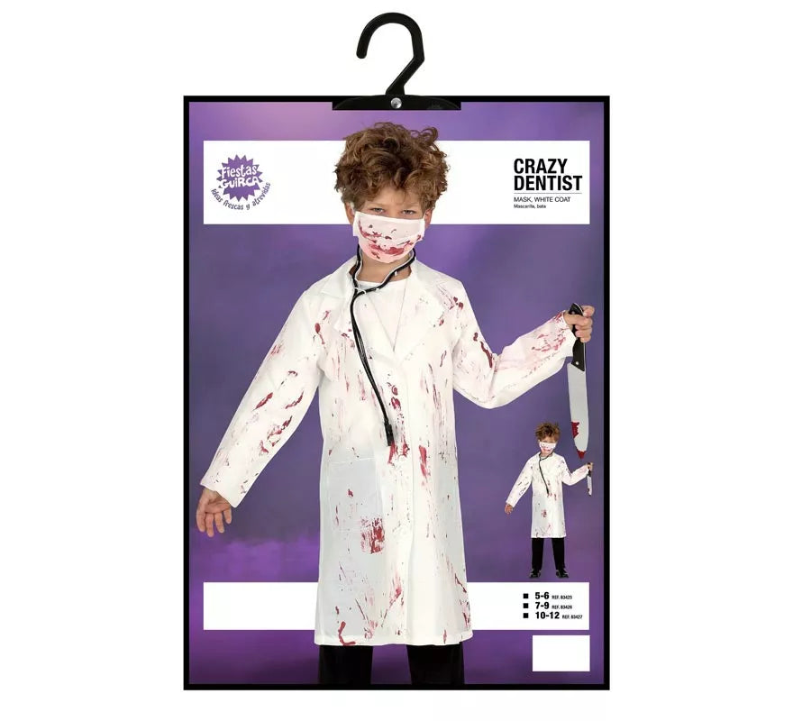 Translation missing: fr.Disfraz de Doctor Zombi para niño