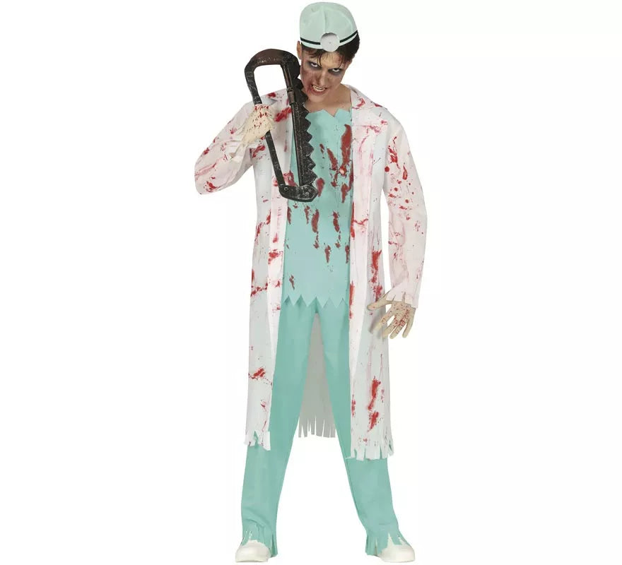 Translation missing: fr.Disfraz de Doctor Zombie para hombre